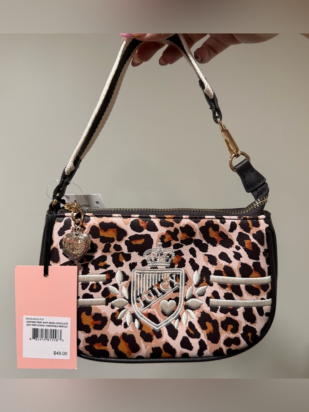 Juicy Couture Cheetah Wristlet
